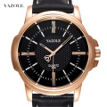 Yazole 358 Fashion Brand Luxury Famous Men Watch Business Leather Watch Male Clock Fashion Leisure Quartz Watch Relogio Masculin